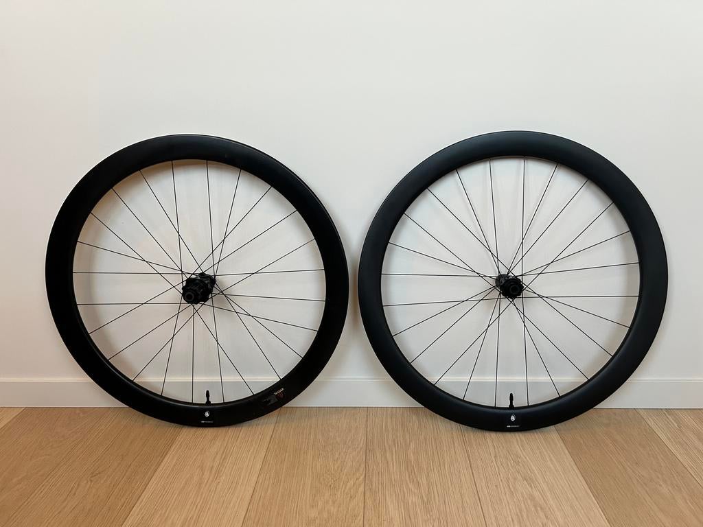 Mantel R50 TLR Carbon Wielenset Shimano 10/11-speed, Gebruikt, Racefiets, Carbon, Ophalen