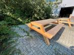 Big foot picknicktafel 250cm lang - prijs 380 euro, Ophalen, Gebruikt