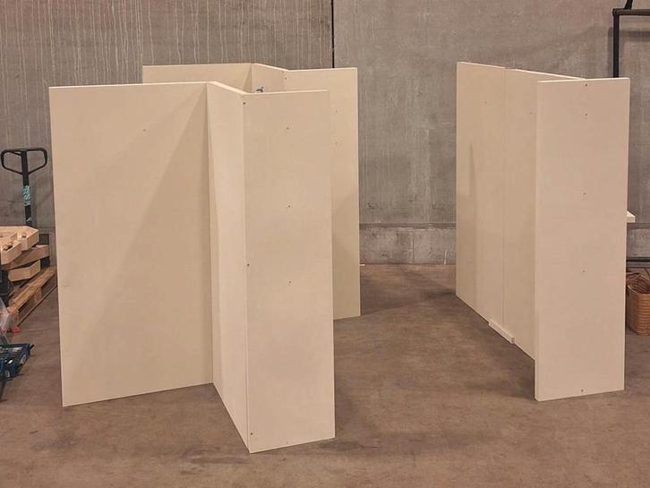 Standbouw | Beurswanden, Doe-het-zelf en Verbouw, Hout en Planken, Gebruikt, Overige typen, Overige houtsoorten, 200 tot 250 cm