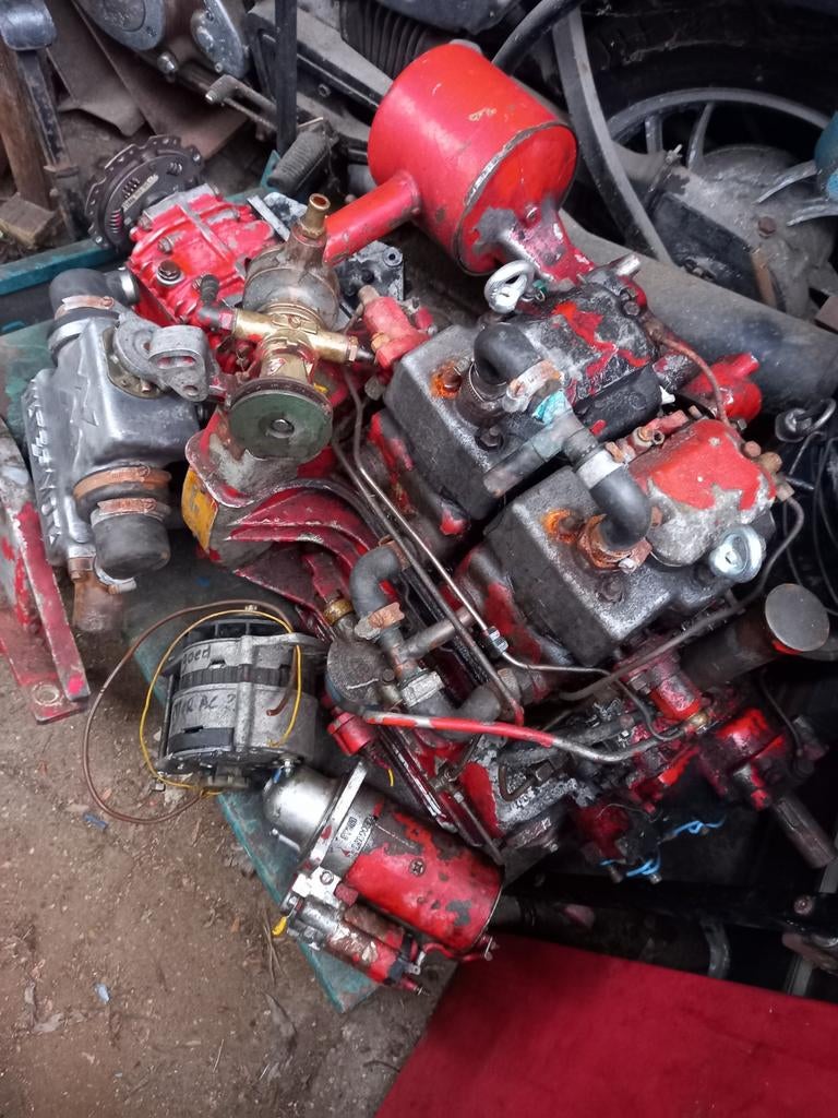 Petter ac2w/Renault marine onderdelen, Ophalen