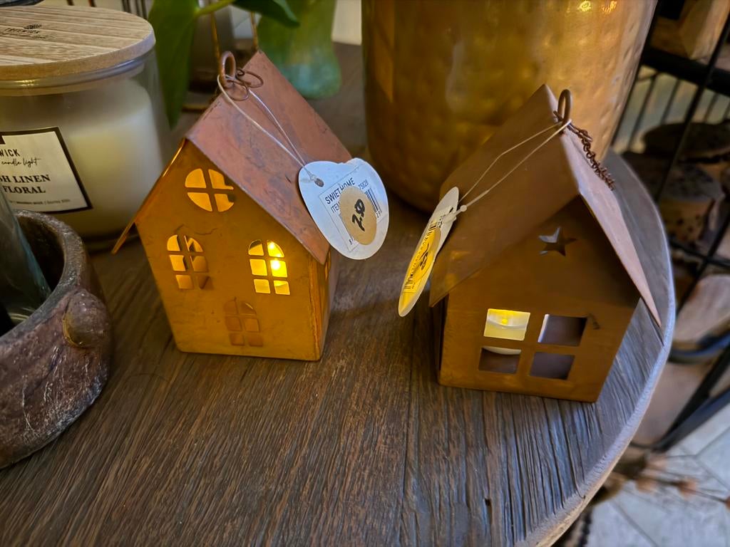 Roest huisjes nieuw, Ophalen of Verzenden, Nieuw, Overige materialen, Minder dan 25 cm