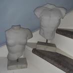 2 stenen torso beelden, Ophalen of Verzenden, Zo goed als nieuw