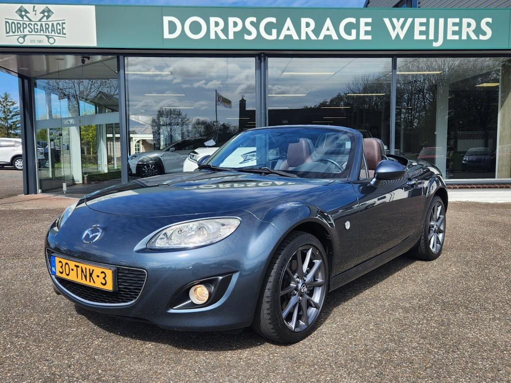 Mazda MX-5 1.8 Kyudo, Roadster Coupe, Navi, Clima, Leder, Cr, Auto's, Mazda, 127 pk, Euro 5, Achterwielaandrijving, Gebruikt