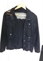 Supertrash zwart spijkerjack, Kleding | Dames, Ophalen of Verzenden, Zo goed als nieuw, Zwart