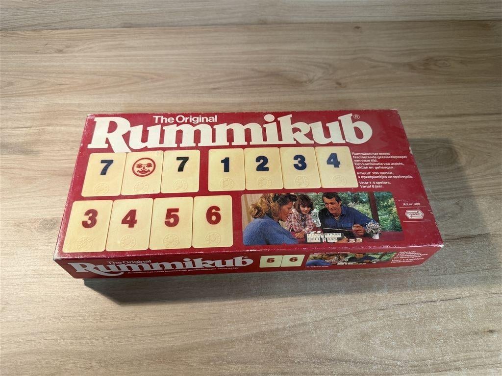 rummikub grote rode doos - s6532, Verzenden, Zo goed als nieuw
