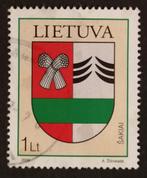 LITOUWEN - stadswapen (Sakiai) 2006, Verzenden, Overige landen, Gestempeld