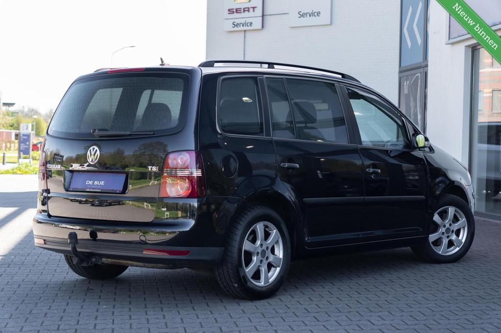 Volkswagen Touran 1.4 TSI Comfortline|2e Eig|Org NL NAP|Auto, Gebruikt, Zwart, 4 cilinders, Traction-control