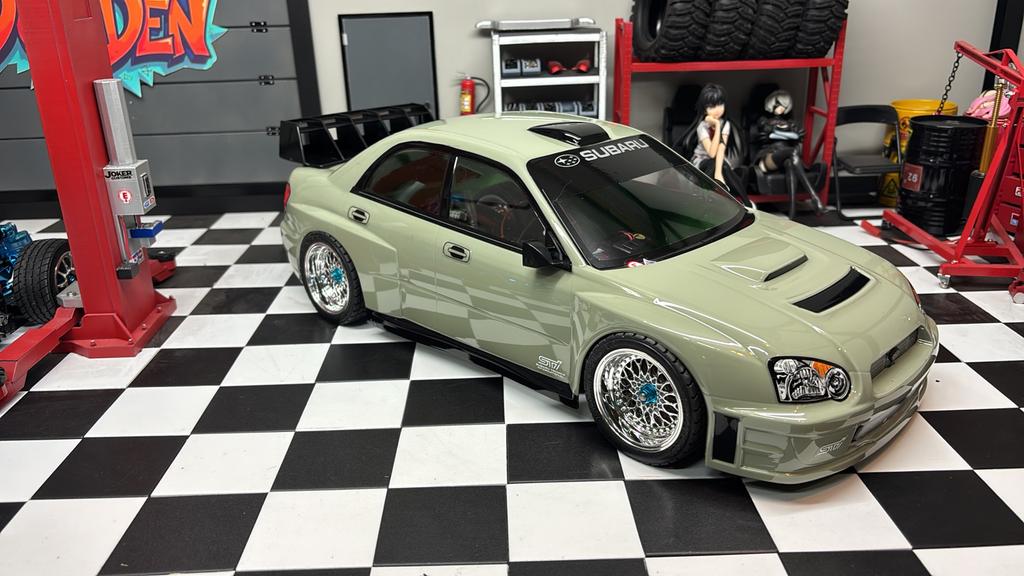 Tamiya Subaru 2004 body, Ophalen of Verzenden, Nieuw, Auto onroad