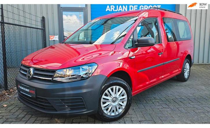 Volkswagen Caddy Maxi 1.0 TSI 7 Persoons Airco Cruise Camera, Auto's, Volkswagen, Bedrijf, Te koop, Caddy Maxi, ABS, Achteruitrijcamera