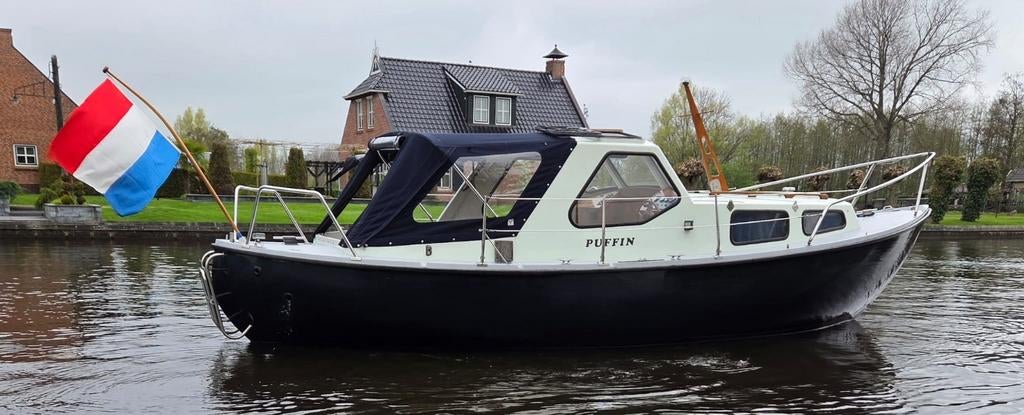 Lm 23 kajuitboot 'puffin', Ophalen, 10 tot 30 pk, Gebruikt, Binnenboordmotor
