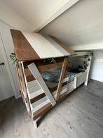 Lifetime boomhut bed + kledingkast + wandplank, Ophalen, Zo goed als nieuw, Hoogslaper