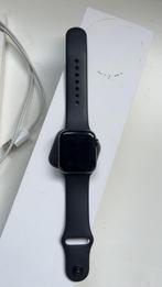 Apple watch serie 5 44mm, Zwart, IOS, Ophalen of Verzenden, Zo goed als nieuw