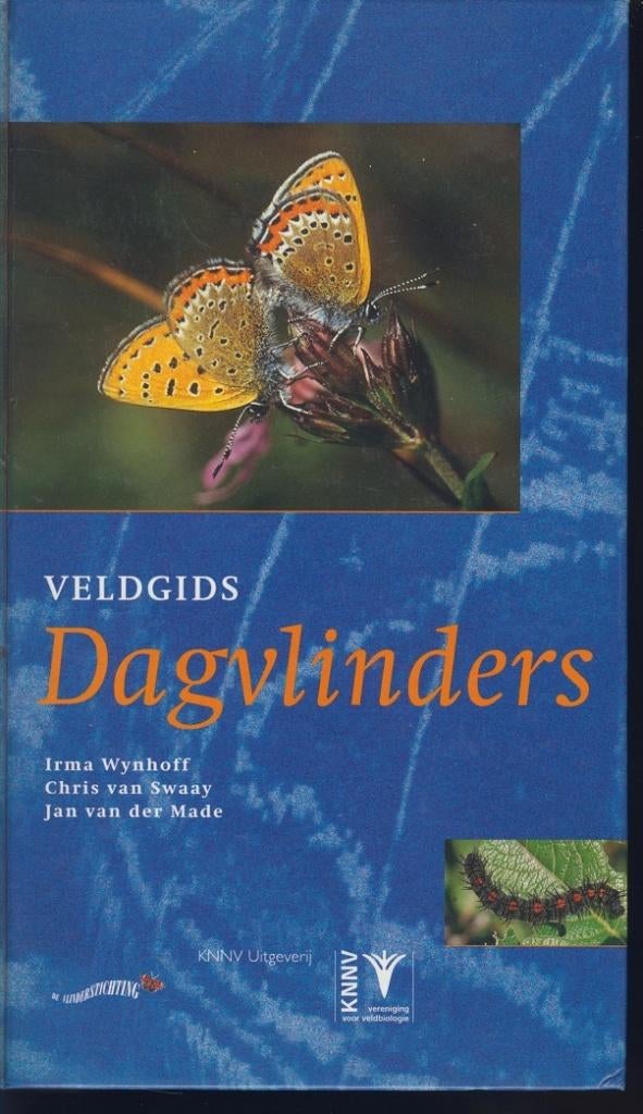 Vlinders; veldgids dagvlinders; KNNV; Wynhoff; 2001, Boeken, Verzenden