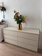 Ikea Malm ladekast met 6 lades - Wit, Huis en Inrichting, Kasten | Ladekasten, Ophalen, Overige materialen, Gebruikt, 5 laden of meer