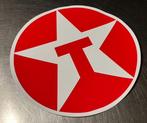 TEXACO  - sticker  voor benzinepomp  of olievat, Ophalen of Verzenden, Nieuw, Auto's