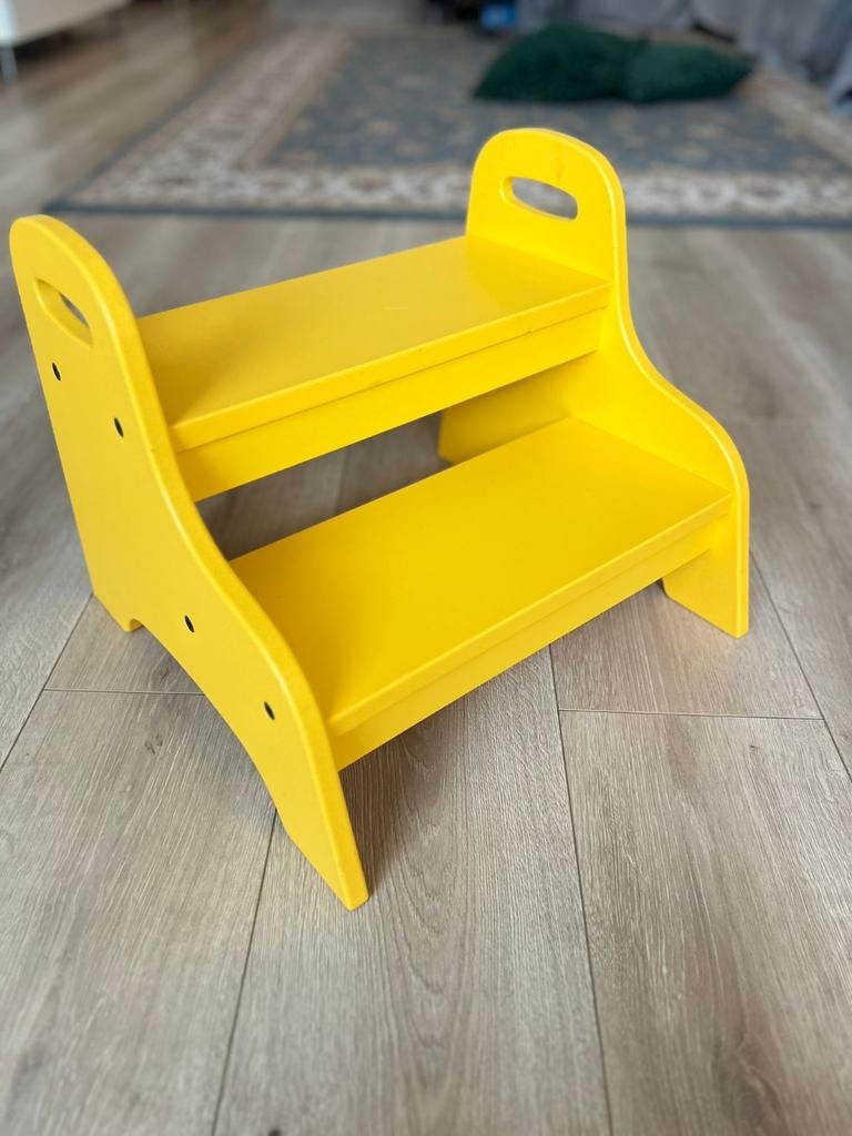 Ikea Trogen opstapje krukje geel, Ophalen of Verzenden