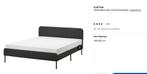 2-persoons bed, Ophalen, Overige materialen, Tweepersoons, 140 cm