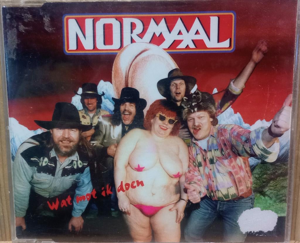 Normaal – Wat Mot Ik Doen, Maxi-single, Ophalen of Verzenden, Zo goed als nieuw, 1 single