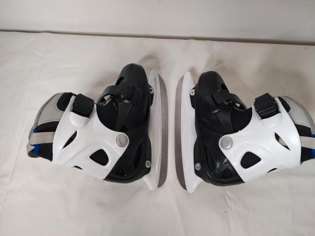 S580 Nijdam Verstelbare IJshockeyschaatsen 27-30, Sport en Fitness, Schaatsen, Gebruikt, Leerdam, Ophalen of Verzenden, Onbekend