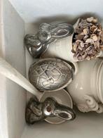 3 Brocante chocolade/bakvormen., Antiek en Kunst, Ophalen of Verzenden