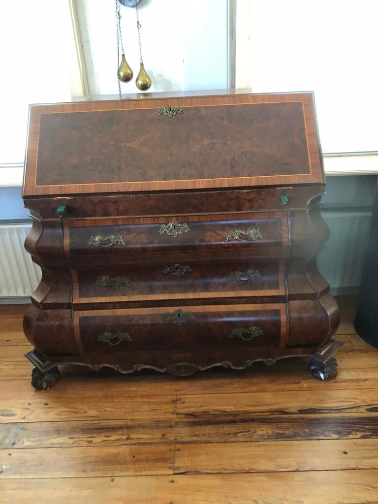 Secretaire notenfineer barok, Ophalen, Gebruikt