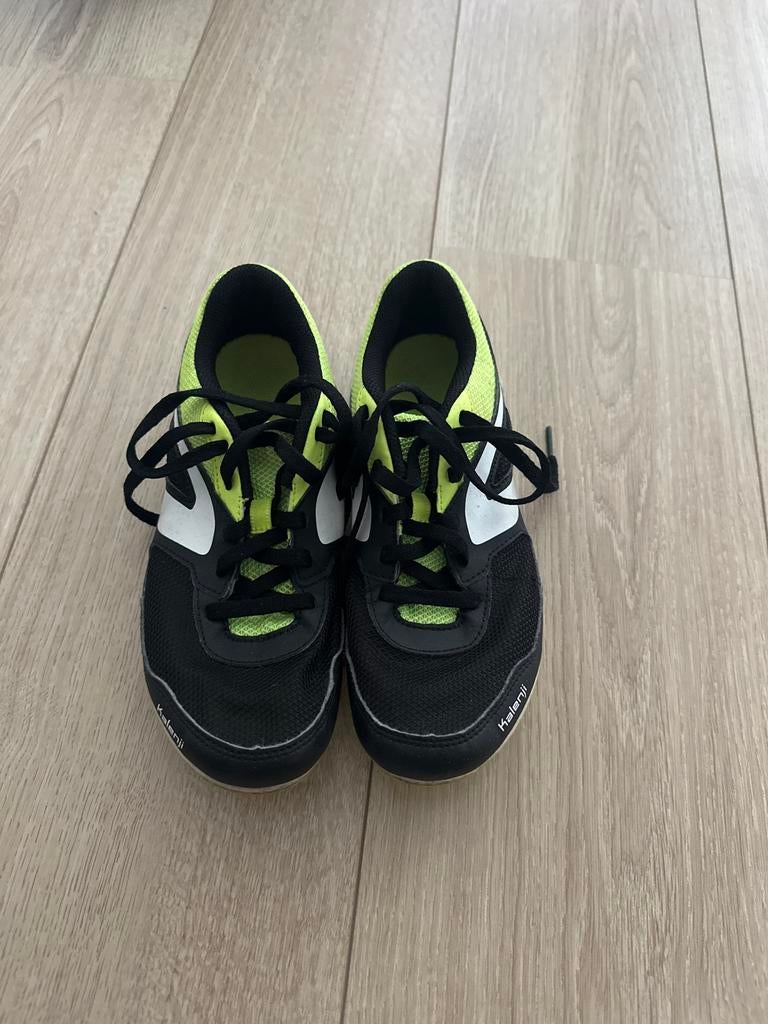 Kalenji atletiek spikes - zwart/geel maat 37, Sport en Fitness, Loopsport en Atletiek, Overige merken, Ophalen of Verzenden, Zo goed als nieuw