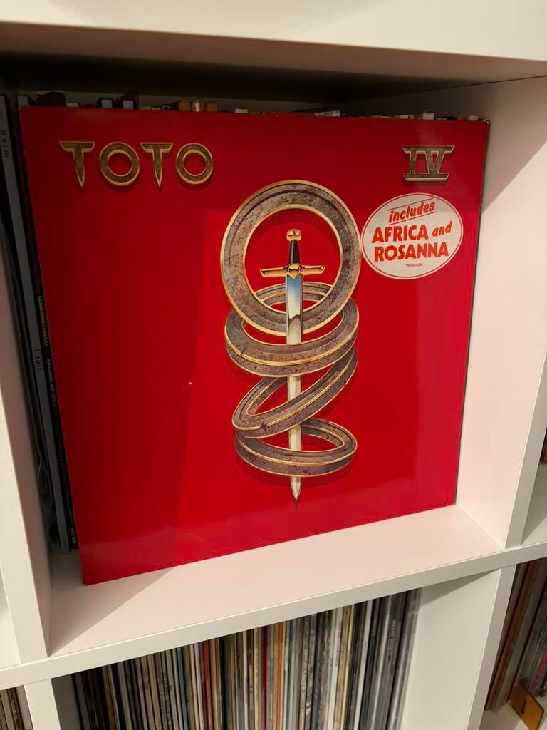 Toto vinyl, Cd's en Dvd's, Vinyl | Rock, Ophalen of Verzenden, Gebruikt, 12 inch, Poprock