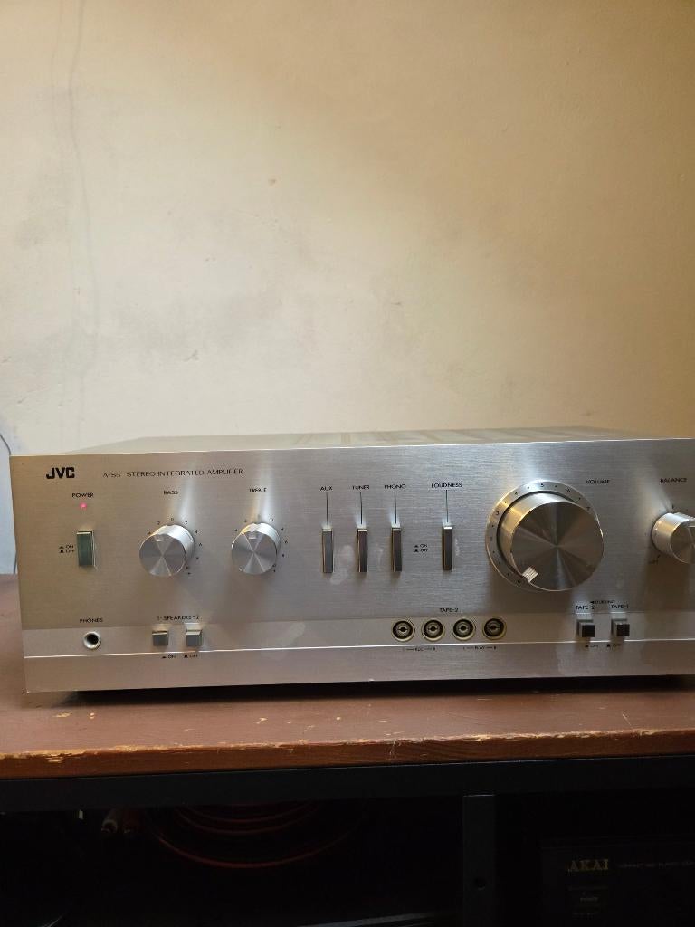 JVC A-S5 Stereo Integrated Amplifier 1979, Audio, Tv en Foto, Versterkers en Receivers, Zo goed als nieuw, Stereo, Minder dan 60 watt