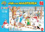 Jan van Haasteren JUNIOR - De Sneeuwpop - 150 stukjed, Hobby en Vrije tijd, Denksport en Puzzels, Ophalen of Verzenden, Minder dan 500 stukjes