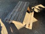 Houten picknicktafel voor kinderen, Tuin en Terras, Ophalen of Verzenden, Gebruikt, Rechthoekig, Hout