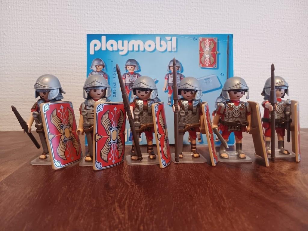 Playmobil History 5393 - 6 Romeinse Soldaten Legioen, Kinderen en Baby's, Speelgoed | Playmobil, Ophalen of Verzenden, Gebruikt