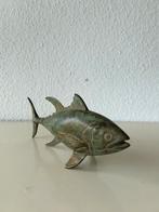 Prachtige Bronzen Sculptuur Tonijn, Tuna, Vissen kunst brons, Ophalen of Verzenden