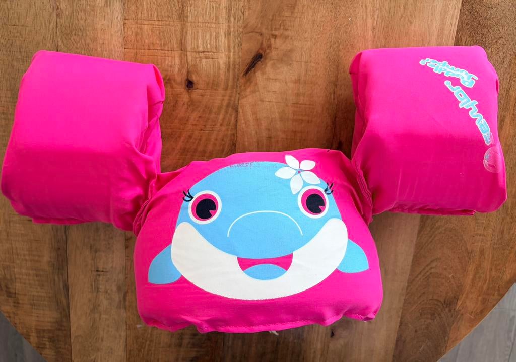 Sevylor puddle jumper dolfijn 15-30 kg, Jongen of Meisje, One size, Ophalen of Verzenden, Zo goed als nieuw