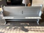 Mooie antieke kerkbank voor in hal, keuken of woonkamer, Huis en Inrichting, Banken | Bankstellen, Ophalen, Minder dan 75 cm, 150 tot 200 cm