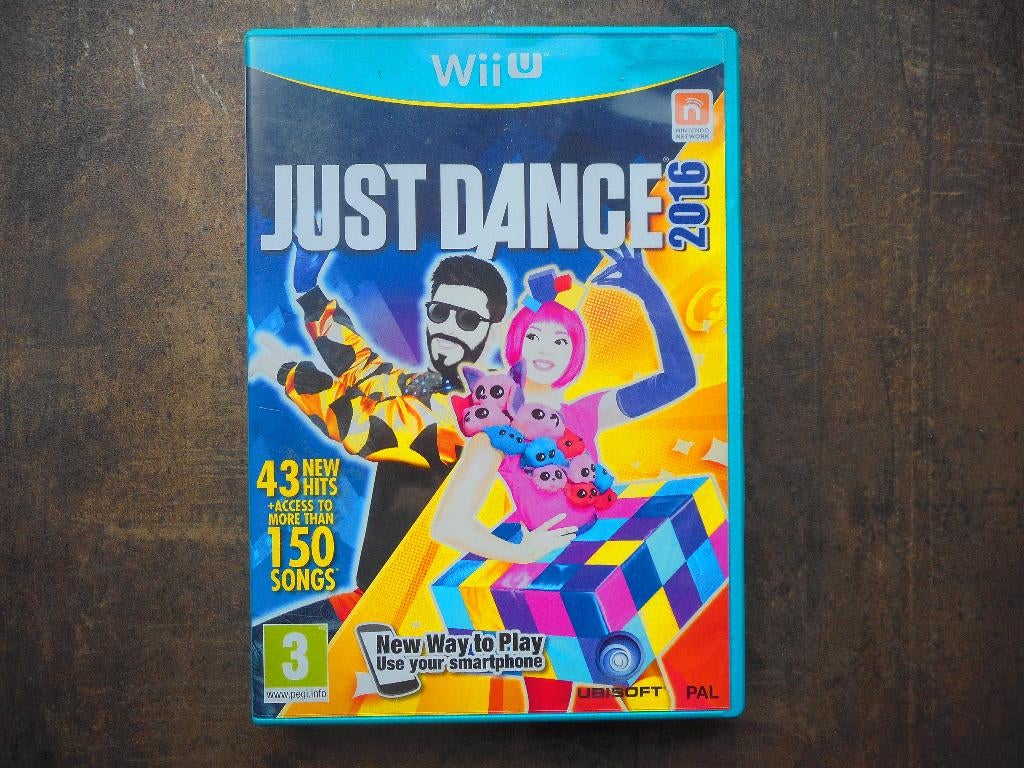 Just Dance 2016 voor Wii U (zie foto's), Spelcomputers en Games, Games | Nintendo Wii U, Muziek, Gebruikt, Ophalen of Verzenden