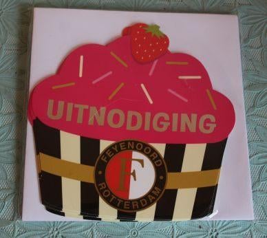5 uitnodigingen Feyenoord, Ophalen of Verzenden, Nieuw, Feyenoord, Overige typen