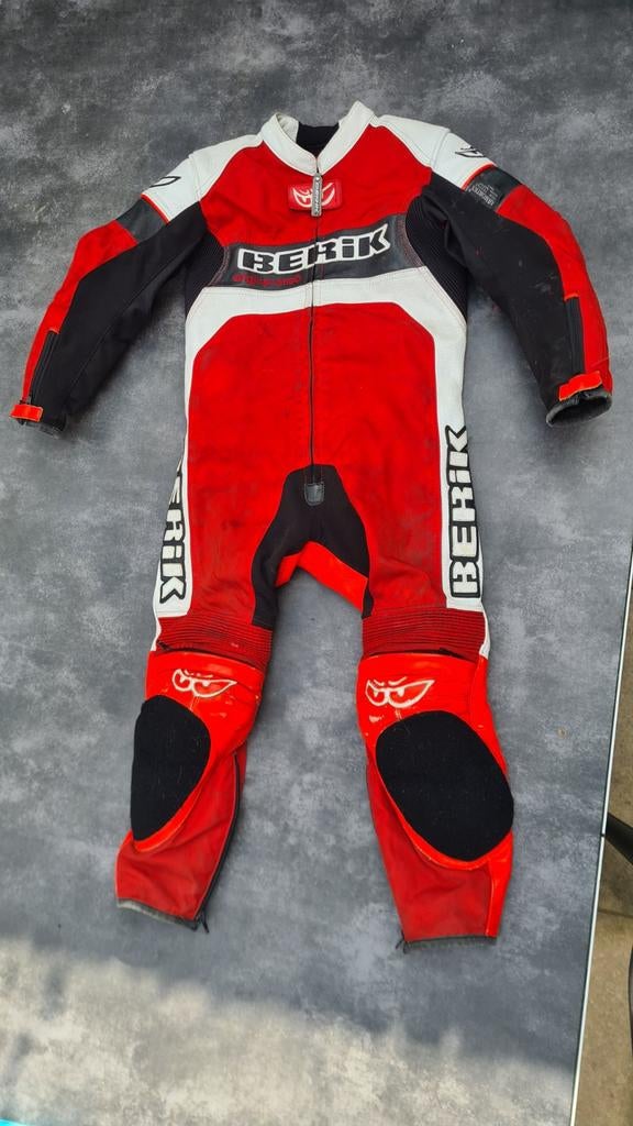 Kindermotorpak kledingmaat 140 / motorpak maat 10, Ophalen of Verzenden, Tweedehands, Kinderen, Handschoenen