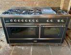 Boretti Ilve 150cm Fornuis | 7 Pits + Frytop - 2 ovens, Ophalen of Verzenden, Zo goed als nieuw, Gas, Vrijstaand