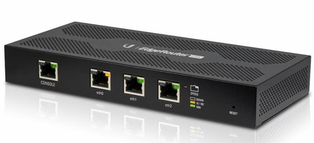 Ubiquiti EdgeRouter Lite 3-Poort Router, Computers en Software, Ophalen of Verzenden, Zo goed als nieuw, Router, Ubiquiti