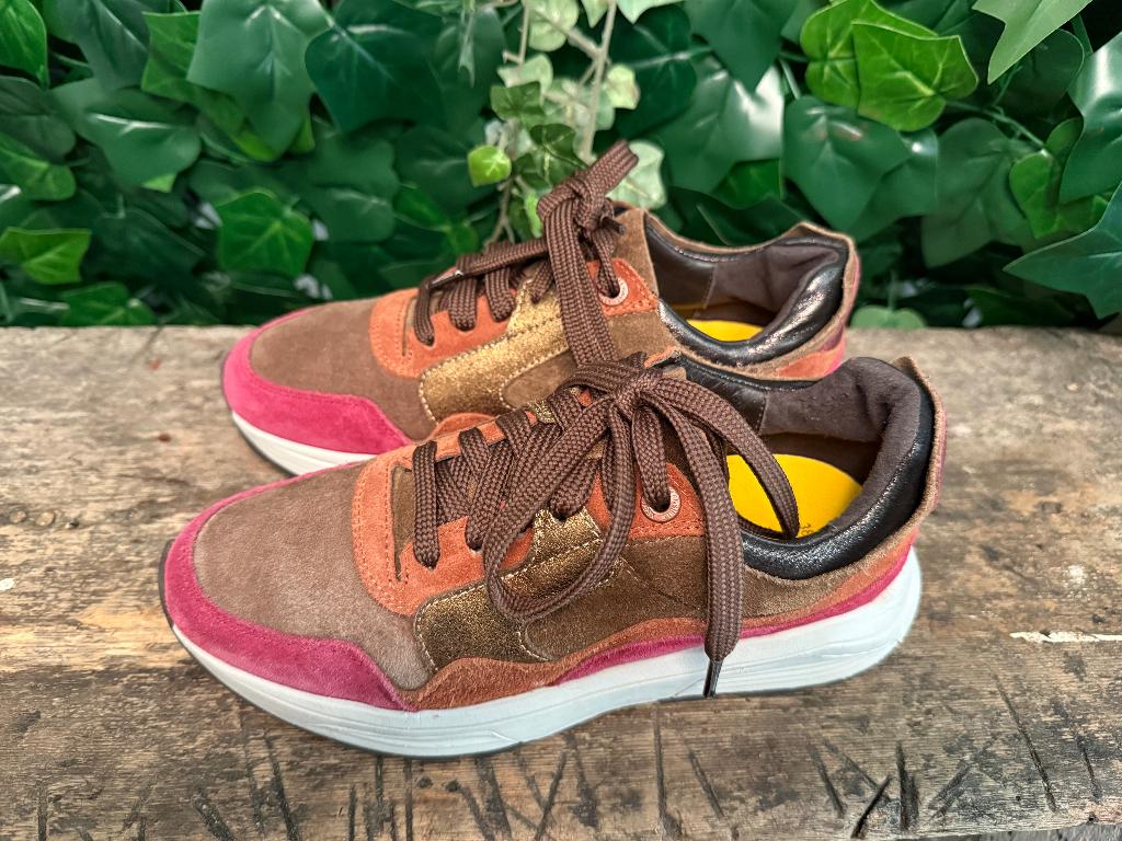 bijna Nieuwe sneakers van Xsensible maat 38 (wijdte GX), Bruin, Nieuw, Ophalen of Verzenden, Sneakers of Gympen