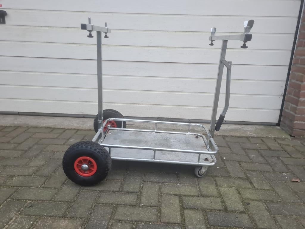 Verchroomde pitkar voor karts, Sport en Fitness, Karting, Ophalen of Verzenden