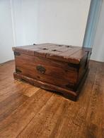 Salontafel kist met opbergruimte, Huis en Inrichting, Tafels | Salontafels, Ophalen, Gebruikt, 50 tot 100 cm, 50 tot 100 cm
