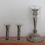 Kandelaars, deels verzilverd, Oosterveldweg 15, 7274 DZ, Verzenden, Zo goed als nieuw, Metaal