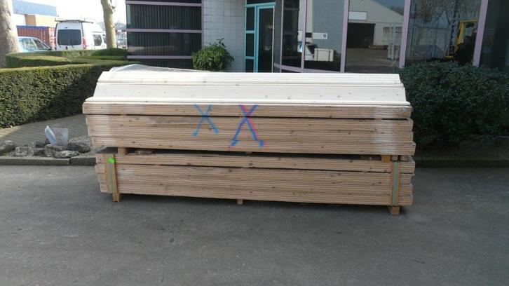 Vellingdeel noord Europees vuren 19x146x2700, Tuin en Terras, Palen, Balken en Planken, Nieuw, Balken, 250 cm of meer, Ophalen