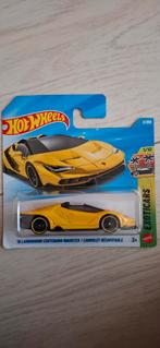 Hot Wheels '16 Lamborghini Centenario Roadster Geel, Hobby en Vrije tijd, Ophalen of Verzenden, Nieuw, Auto