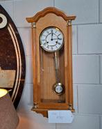 Wandklok | middenkleur | Hermle | nagekeken | 66 cm, Ophalen, Gebruikt, Analoog, Wandklok