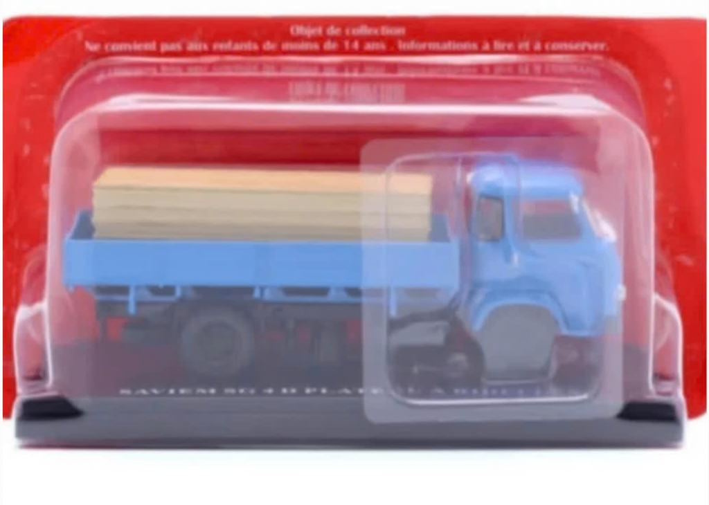 RENAULT Saviem SG 4D 1967 met laadbak schaal 1/43, Hobby en Vrije tijd, Modelauto's | 1:43, Verzenden, Nieuw, Auto, Overige merken