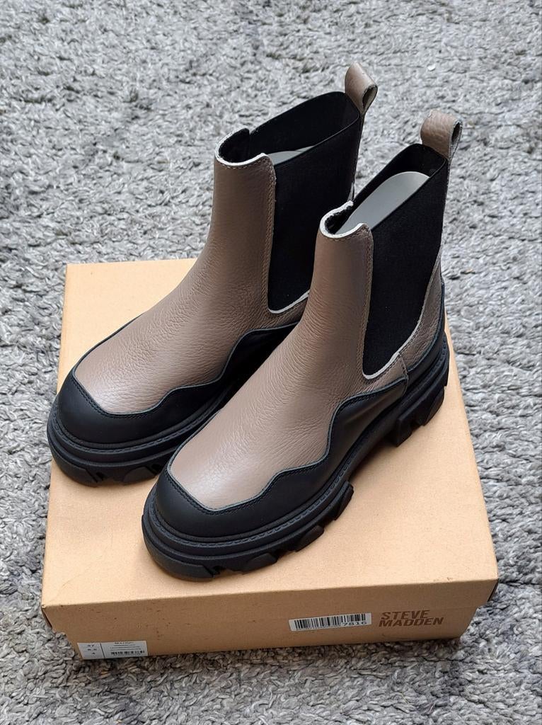 Steve Madden Lage Laarzen - Boots - Nieuw, Beige, Nieuw, Ophalen of Verzenden