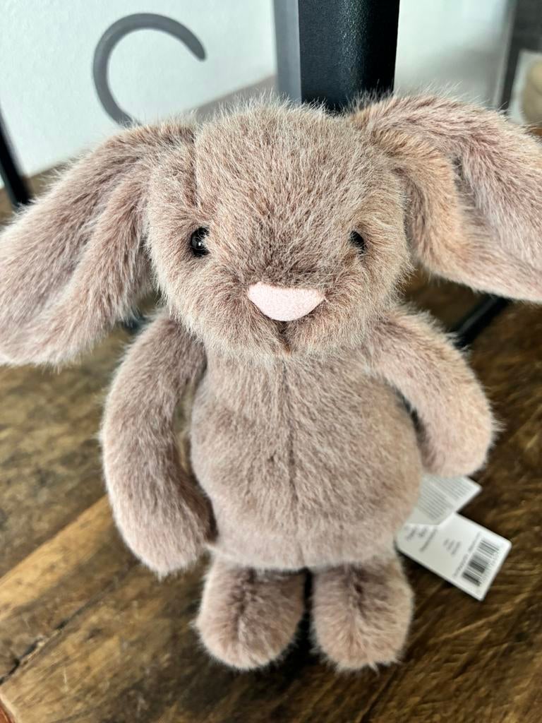 Jellycat Fawn Flufflet Bunny, Kinderen en Baby's, Speelgoed | Knuffels en Pluche, Jellycat, Verzenden, Konijn, Zo goed als nieuw