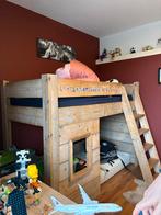 Houten Stapelbed, Kinderen en Baby's, Kinderkamer | Stapelbedden en Hoogslapers, Ophalen of Verzenden, Gebruikt, Stapelbed